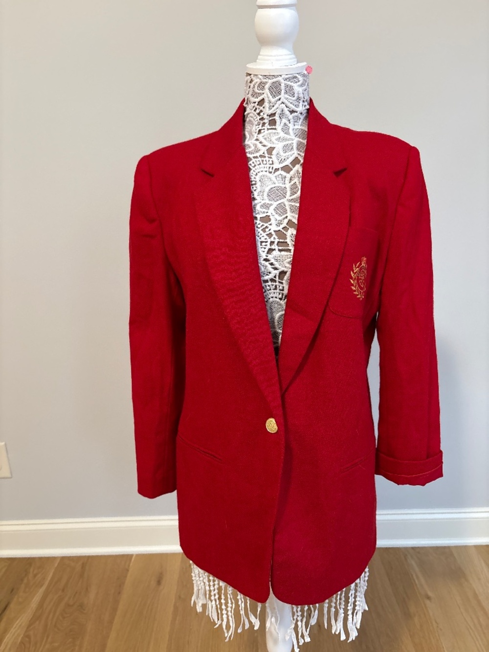 Ladies 100% Wool Jacket